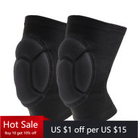 1/2pcs Sport Kneepad Basketball Brace Protector Male Non-Slip Pads Women Kneepad Men Elastic Knee Pads Support Fitness Gear