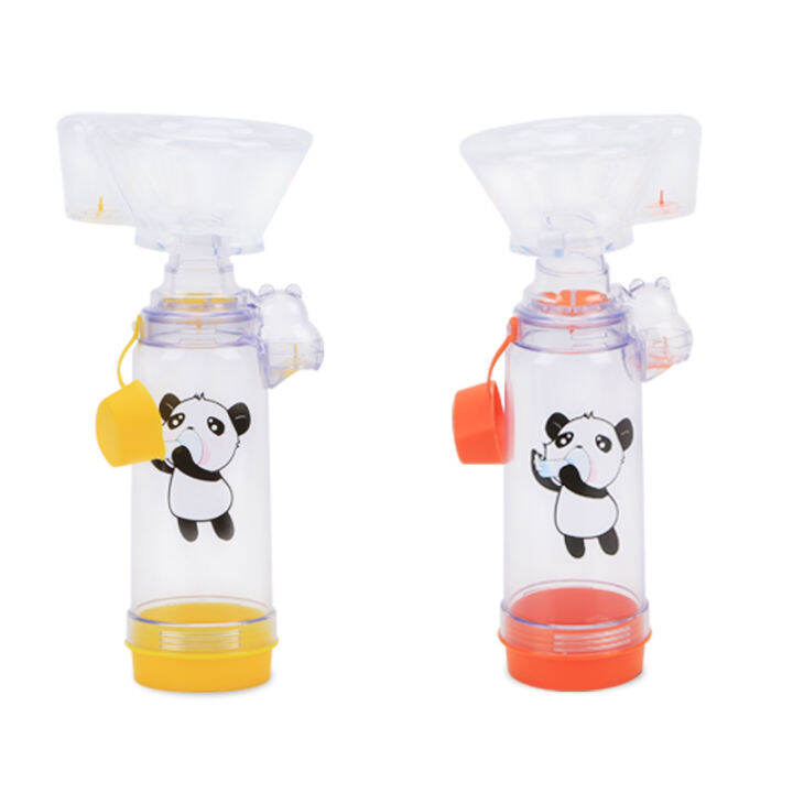 Canack Silicone Aerosol Chamber With Bag Aerosol Inhaler Chamber Nebulization Bottle Asthma