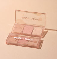 [พร้อมส่ง/ของแท้] Peripera All Take Mood Cheek Palette #01 NUDE IS MOOD เพอริเพอร่า ปัดแก้ม ไฮไลท์