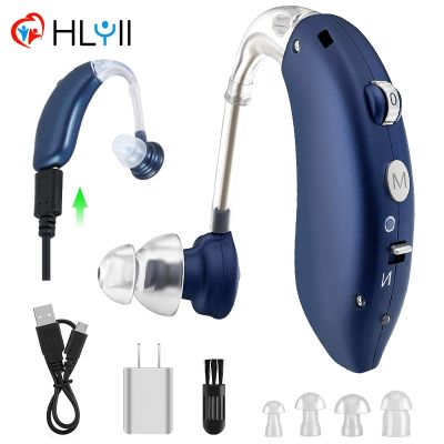 ZZOOI USB Rechargeable Hearing Aid Sound Amplifier Portable Super Ear Hearing Amplifier For The Elderly Audifonos Aparelho Auditivo
