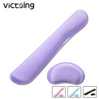 VicTsing PC148วิศวกรรมแป้นพิมพ์ข้อมือมือส่วนที่เหลือข้อมือส่วนที่เหลือแผ่นรองเมาส์ทนทานสะดวกสบาย M Ousepad สำหรับพีซี Gamer สำนักงาน