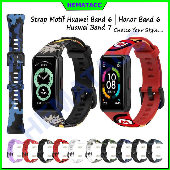 Cinturino in silicone per Honor Band 6/Band 7 Huawei Band 6/6Pro