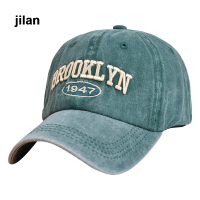 วินเทจ Brooklyn 1947หมวกปรับ Trucker หมวกฤดูร้อน Visor หมวก