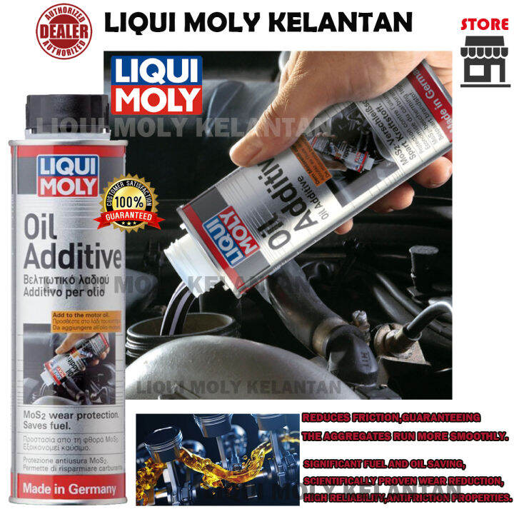 LIQUI MOLY OIL ADDITIVES / MOS2 ENGINE TREATMENT 300ML Lazada