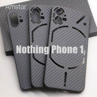 Amstar เคสเคสโทรศัพท์คาร์บอนไฟเบอร์บริสุทธิ์สำหรับโทรศัพท์ Nothing 1บางเฉียบป้องกันการหล่นของ Aramid