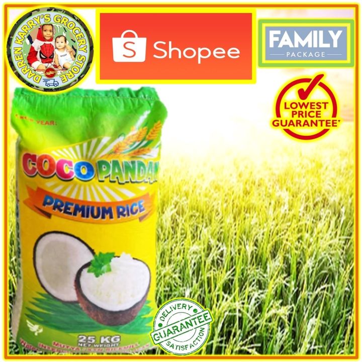 Family Package 25 kilos Coco Pandan (Jasmine) Premium Rice 1 sack from ...