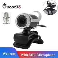 ❒✎☄ Podofo Webcam Hd 360 Degree USB 12M Pixels Webcam Web Cam Clip-on Digital Camcorder With MIC Microphone For Laptop PC Computer