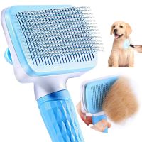 Dog Hair Remover Brush Cat Dog Hair Grooming and Care Comb for Long Hair Dog Pet Hair Remover Cleaning Bath Brush Dog Supplies