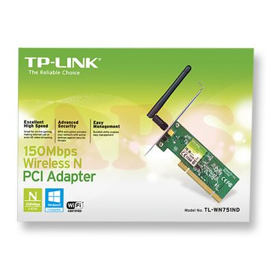 ROUTER TP-LINK 150MBPS WIRELESS N PCI (TL-WN751ND)