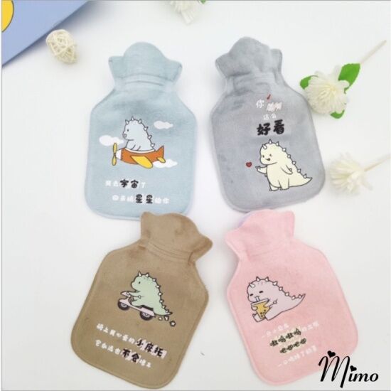 Túi chườm sưởi ấm chườm bụng nhung nỉ mịn phong cách hoạt hình đáng yêu - ảnh sản phẩm 5