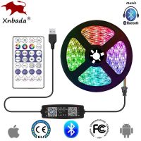 WS2812B Smart RGB Led Strip WS2812 30/60/144Pixels/m Individually Addressable Light USB Bluetooth Music Controller Kit DC5V