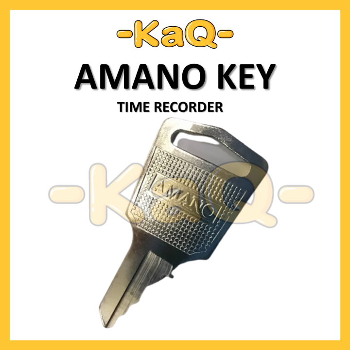 Amano Time Recorder Key Punch Card Machine Master Key Kunci for EX3000