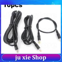 JuXie store 10x 5.5X2.5mm DC male to male Extension power supply Cable Plug Cord 0.5m 1.5M 3meter wire connector Adapter for strip camera q1