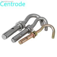 ❀▩✾ 304 stainless steel expansion screw hook expansion hook well cover inspection well net pull explosion hook m6m8m10m12 1Pcs