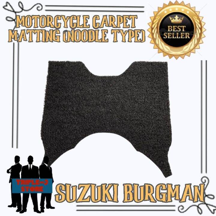 SUZUKI BURGMAN FOOTBOARD CARPET MATTING (NOODLE TYPE) FOR MOTORCYCLE