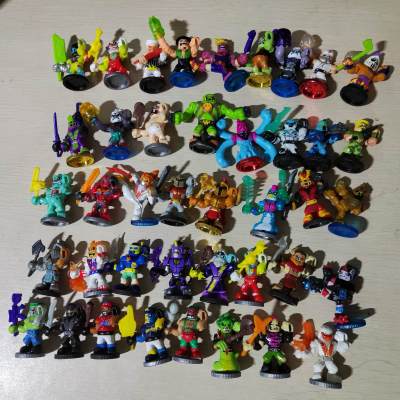 ZZOOI Ultimate Arcad Samurai Warriors Mini Battle Action Figure Wildtide Toxinator Hyperlock Slam Axel Mr Splits- Your Choice