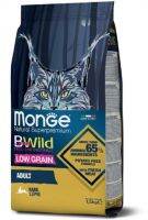 Monge B-Wild Low Grain Adult with Hare อาหารแมวโต โลว์เกรน สูตรเนื้อกระต่าย 1.5 กก.