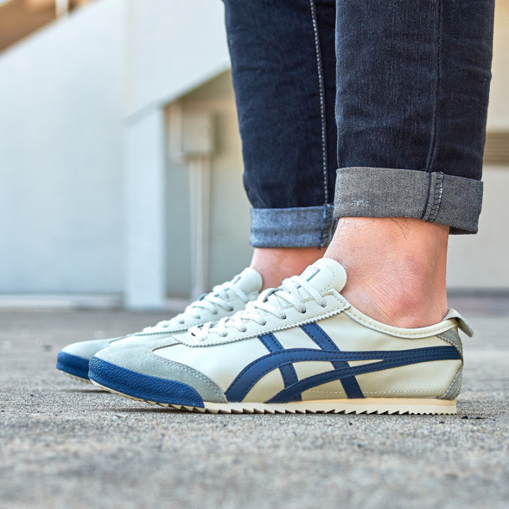 Onitsuka Tiger NIPPON MADE Onitsuka Tiger handmade shoes beige navy ...