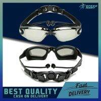 【health】 [HIGH QUALITY] Electroplating Anti-fog Swimming Goggles UV Protection Waterproof Adjustable