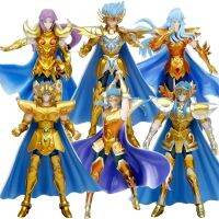 DAIVI Leo Aiolia Aquarius Saint Seiya ฟิกเกอร์มะเร็ง Camus ตำนานผ้าทองอัศวินตกแต่งคอลเลกชันโมเดลของเล่นของเล่นสำหรับเด็ก