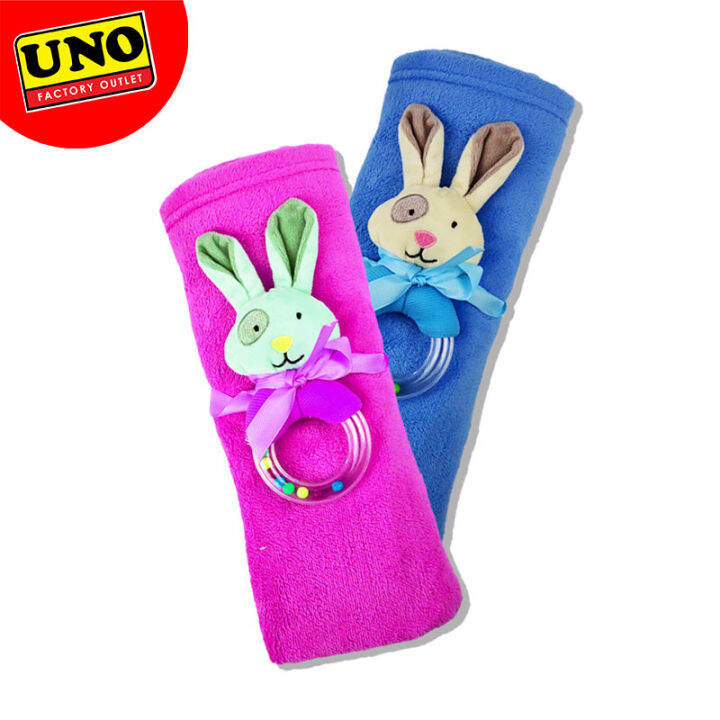 UNO BABY BLANKET W/TOY(ASSORTED COLORS Lazada PH
