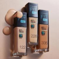 MAYBELLINE Fit me matte foundation 16H oil control SPF 22 30ml.