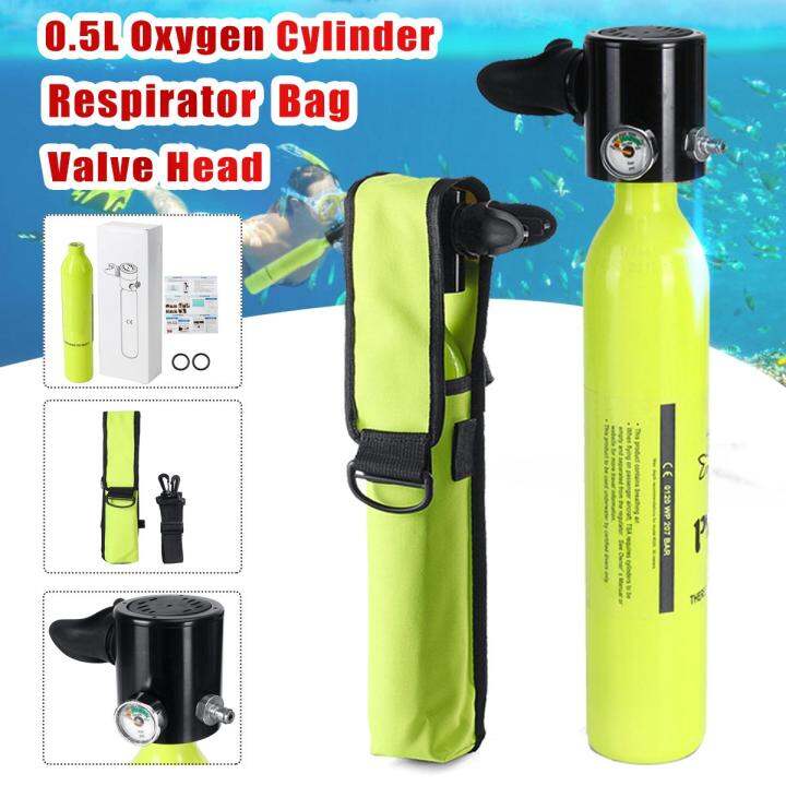 Diving Equipment Mini Scuba Diving Cylinder Scuba Oxygen Spare Air Tank ...