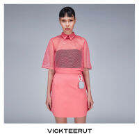 VICKTEERUT (ราคาปกติ 5,500-.) Pleated Waistband Mini Skirt กระโปรงสั้น ขอบเอวตีเกล็ด