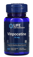 Life Extension Vinpocetine 10 mg / 100 Vegetarian Tablets