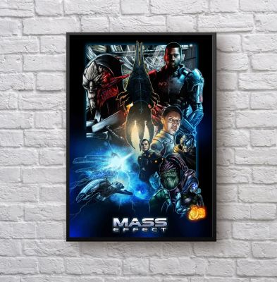 Mass effect Video Game Canvas Poster Home Wall Painting Decoration (No Frame)