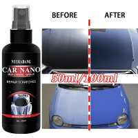 Car Nano Coating Spray Scratches Removal Glass Polishing Paste Hydrophobic Crystal Coat Auto Maintenance Care Kit เครื่องมือ10050Ml