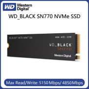 Western Digital WD BLACK SN770 Nvme SSD 2TB 1TB 500GB 250GB Internal
