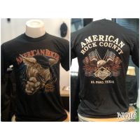 สุดยอดไฟ AMERICAN BIKER เสื้อยืดคอกลม