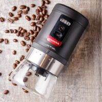 เครื่องบดกาแฟไฟฟ้า เครื่องบดกาแฟพกพา Portable rechargeable coffee grinder...