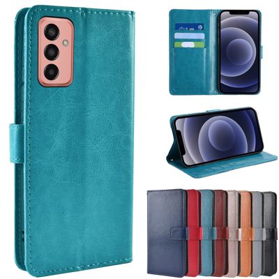 「Enjoy electronic」 Card Slot Wallet Phone Case on Samsung Galaxy M13 Funda Galaxy M13 M 13 Case Samsung M13 Soft TPU Flip Leather cover etui Hoesje
