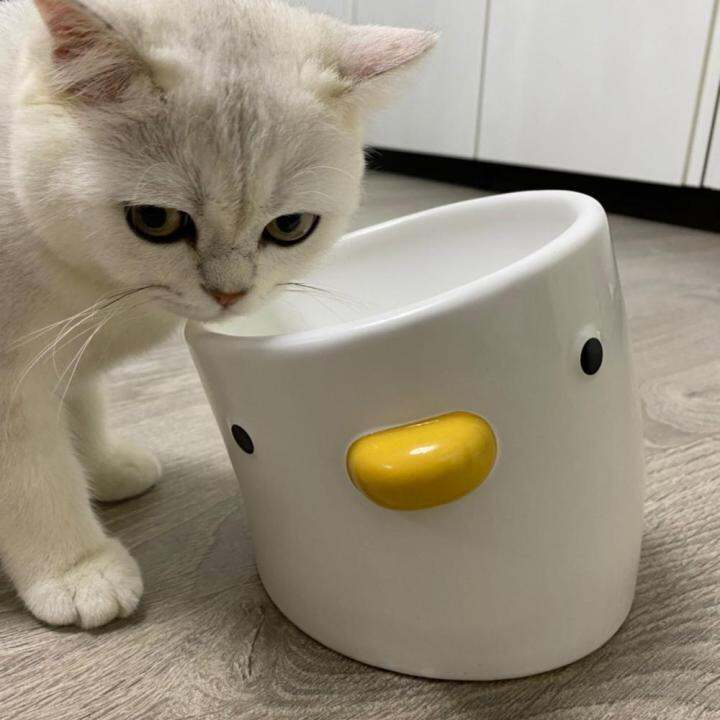 cute-chick-design-ceramic-pet-cat-dog-bowl-mw017-drinking-bowls-for-small-puppy-dogs-adult-cats-feeding-food-and-water-200500ml