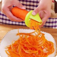 Kitchen Tool Vegetable Fruit Multifunction Spiral Shredder Peeler Manual Potato Carrot Radish Rotating Grater Kitchen Accessorie Graters  Peelers Slic