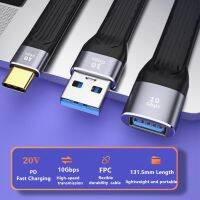 （A TOOT）10Gbps USB C 3.1 Gen 2 ShortEmark Chip Type C USB C ไปยัง USB A Video Sync Charger Cable60Wvideo Forpro