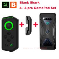 Black Shark 4 Pro / 4 / 4S / 5RS Gamepad Left Hand H66L + Rail silicone Case Camera protect Game Controllers Joystick