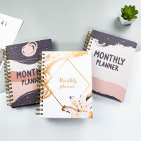 Bullet Book Planner Weekly Journal Daily Coil Organizer English Schedule Notebook