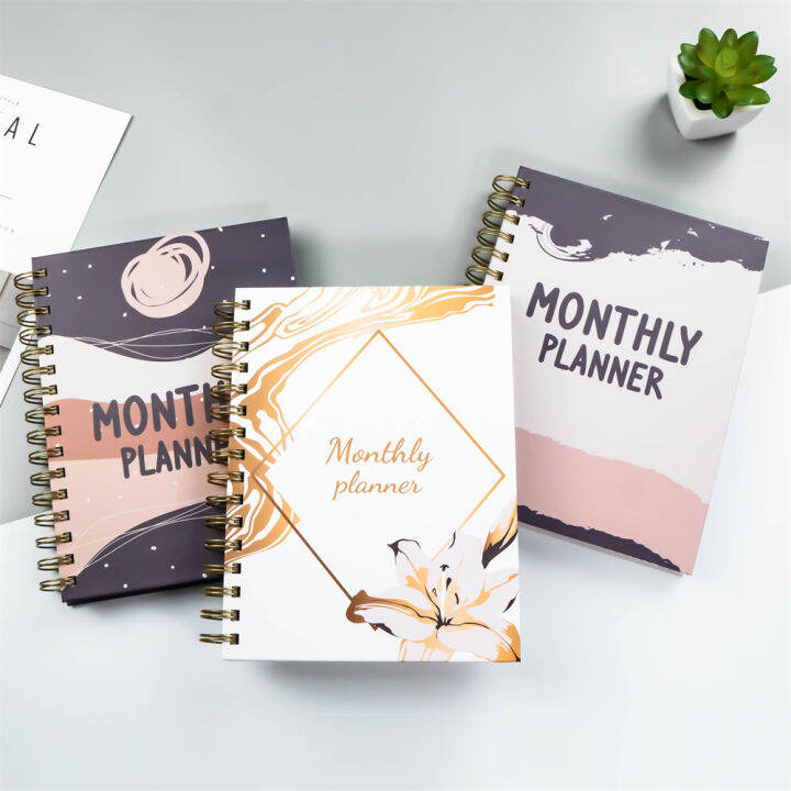 planner-book-journal-weekly-coil-office-bullet-organizer-english-notebook-schedule