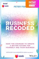 New! หนังสืออังกฤษ (พร้อมส่ง) Business Recoded: Have The Courage To Create A Better Future For You And Your Bu