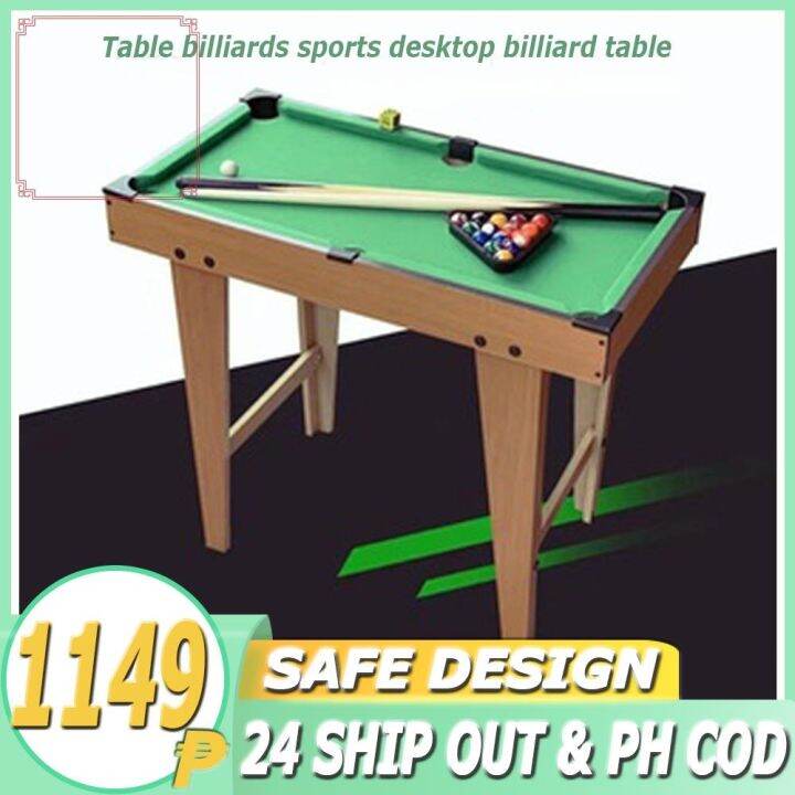 [PH]27x14 inches Mini billiard Table for Kids wooden with tall feet