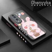 เคสโทรศัพท์เคสสำหรับ Honor Chenyyyka 70 5G ลายการ์ตูนกระต่ายชานมใหม่กันกระแทกเนื้อแข็งเคสซิลิโคนแบบนุ่มสุดสร้างสรรค์เคสคลุมทั้งหมดป้องกันเลนส์กล้อง