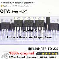 Aoweziic 2021+ 10pcs 100% ใหม่นําเข้าต้นฉบับ IRF640N IRF640NPBF TO-220 N-Channel MOSFET 200V 18A