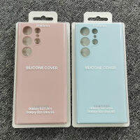 Samsung กาแลคซีของเหลวเคสซิลิโคนกาแลคซี S20 S10 S23 S22 S21 Plus Note 20 Ultra 10 10 10 + ฝาหลังป้องกันนุ่มเนียน