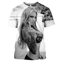 2023 New Summer 3D Printed T Shirt Men Women Sexy Goddess Harajuku T-Shirts Unisex Fashion Casual Streetwear Hip Hop O-Neck Tops