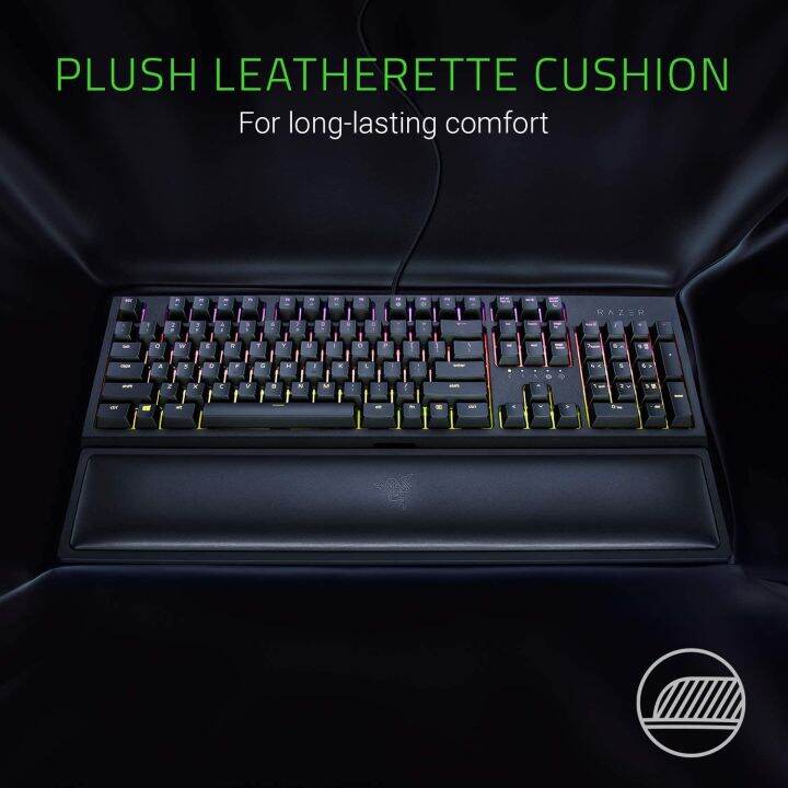 razer-ergonomic-wrist-rest-ที่รองข้อมือสำหรับคีย์บอร์ด-ของแท้-ประกันศูนย์-1ปี