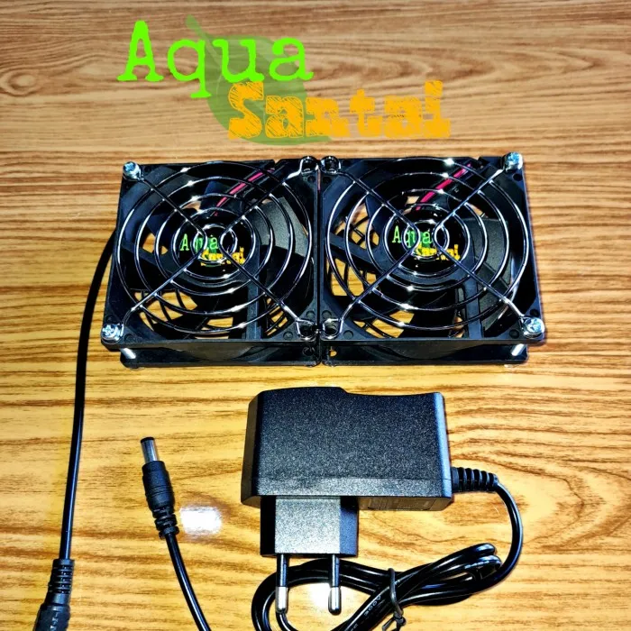 Kipas Pendingin Fan Cooler Wifi Router Stb Modem Mini Exhaust - Hitam