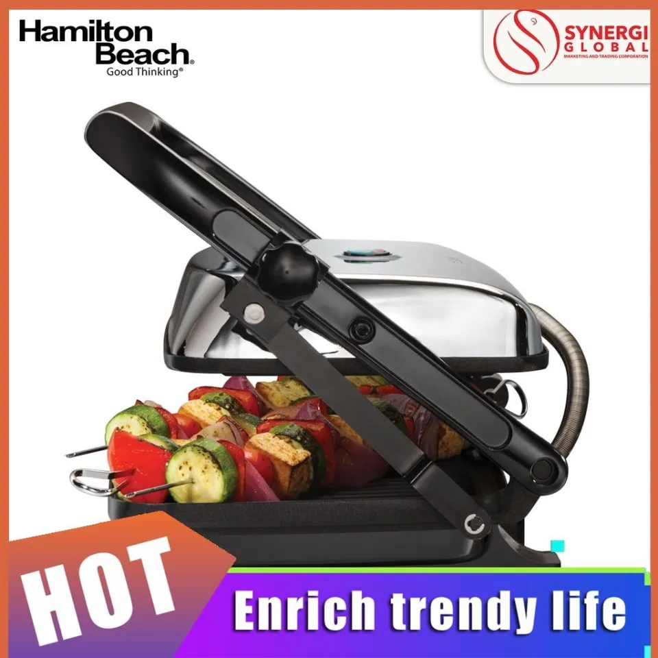 Hamilton Beach Panini Press Gourmet Sandwich Maker (25460Z